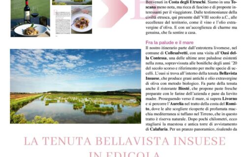 “On the road, lungo la Costa degli Etruschi”