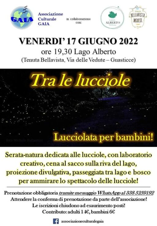 Tornano le lucciolate al Lago Alberto!
