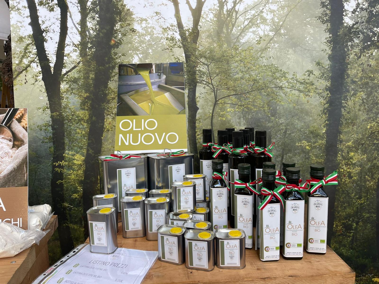 disponibile olio nuovo raccolta 2022