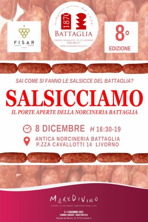 “Salsicciamo” con la Norcineria Battaglia e il nostro pane di grani antichi bio