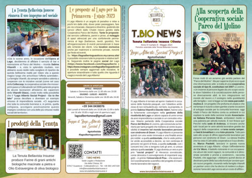 Il numero 6 di T.BIO News è dedicato al Lago Alberto Social Project!