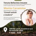 Monia Caramma all’Arena Licia per il 10° anniversario delle farine di grani antichi bio della Tenuta