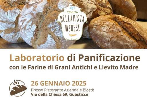 Laboratorio di panificazione – 26 gennaio 2025
