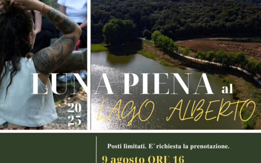 Luna piena al Lago Alberto