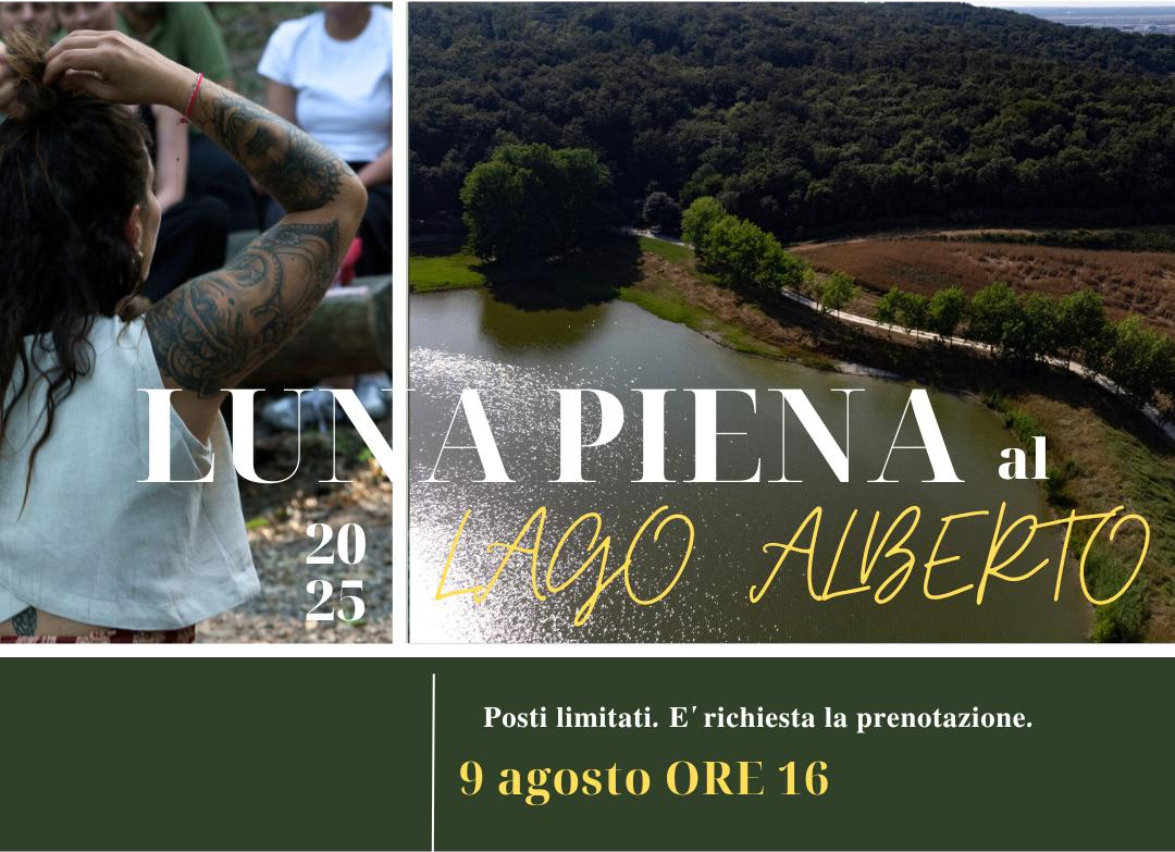Luna piena al Lago Alberto